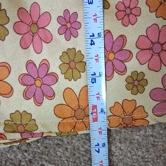 Cotton Candy Pink and Orange Halter Sundress - Picture 11 of 12